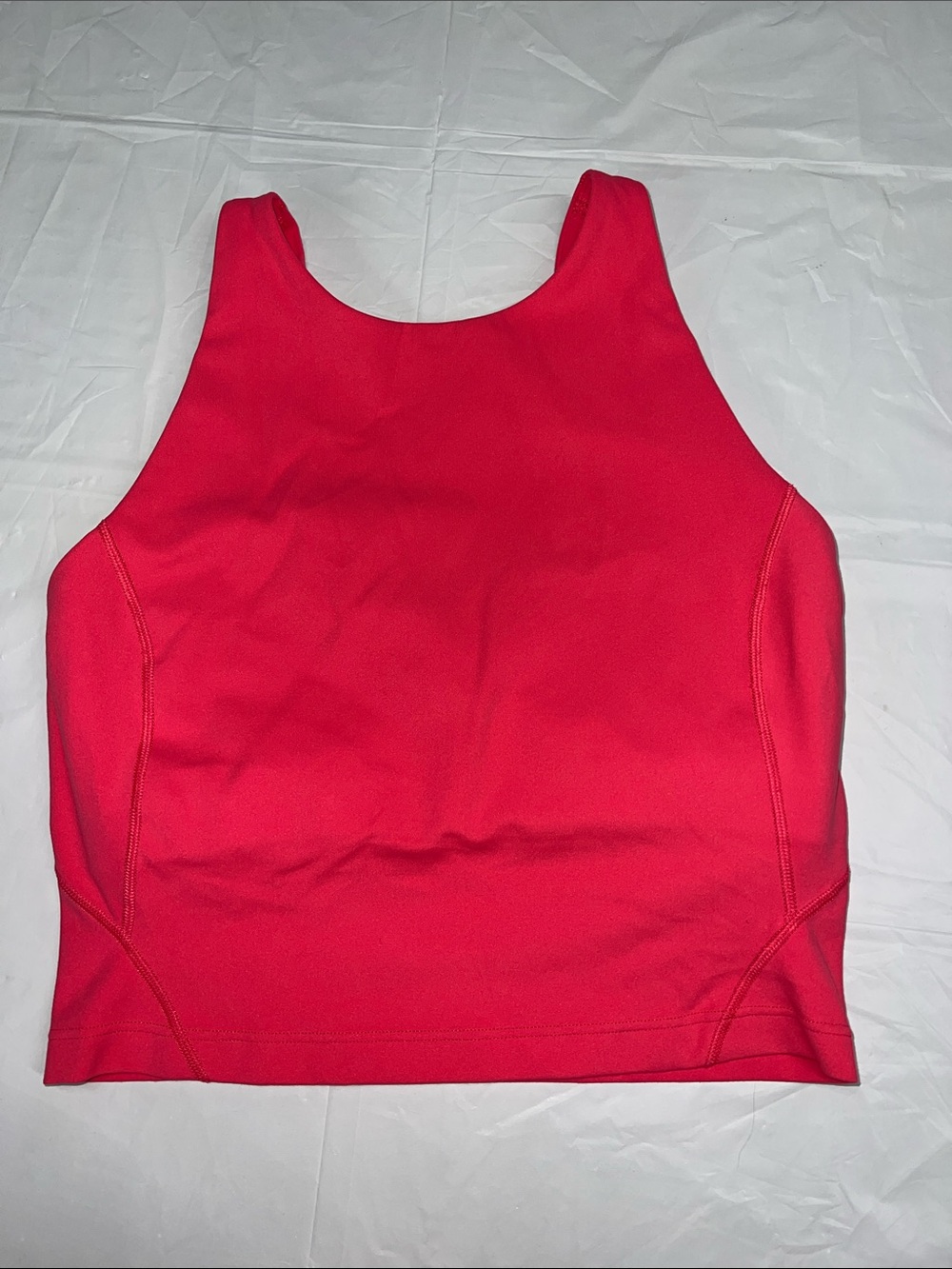 Lululemon Invigorate High-Neck Longline Tank Top - Pink
